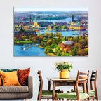 Gamla Stan Waterfront Wall Art