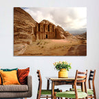 The Monastery of Petra, Jordan Wall Art