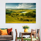 Rolling Hills with Pond Wall Art