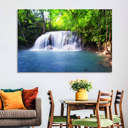 Erawan Waterfall Emerald Pool Wall Art