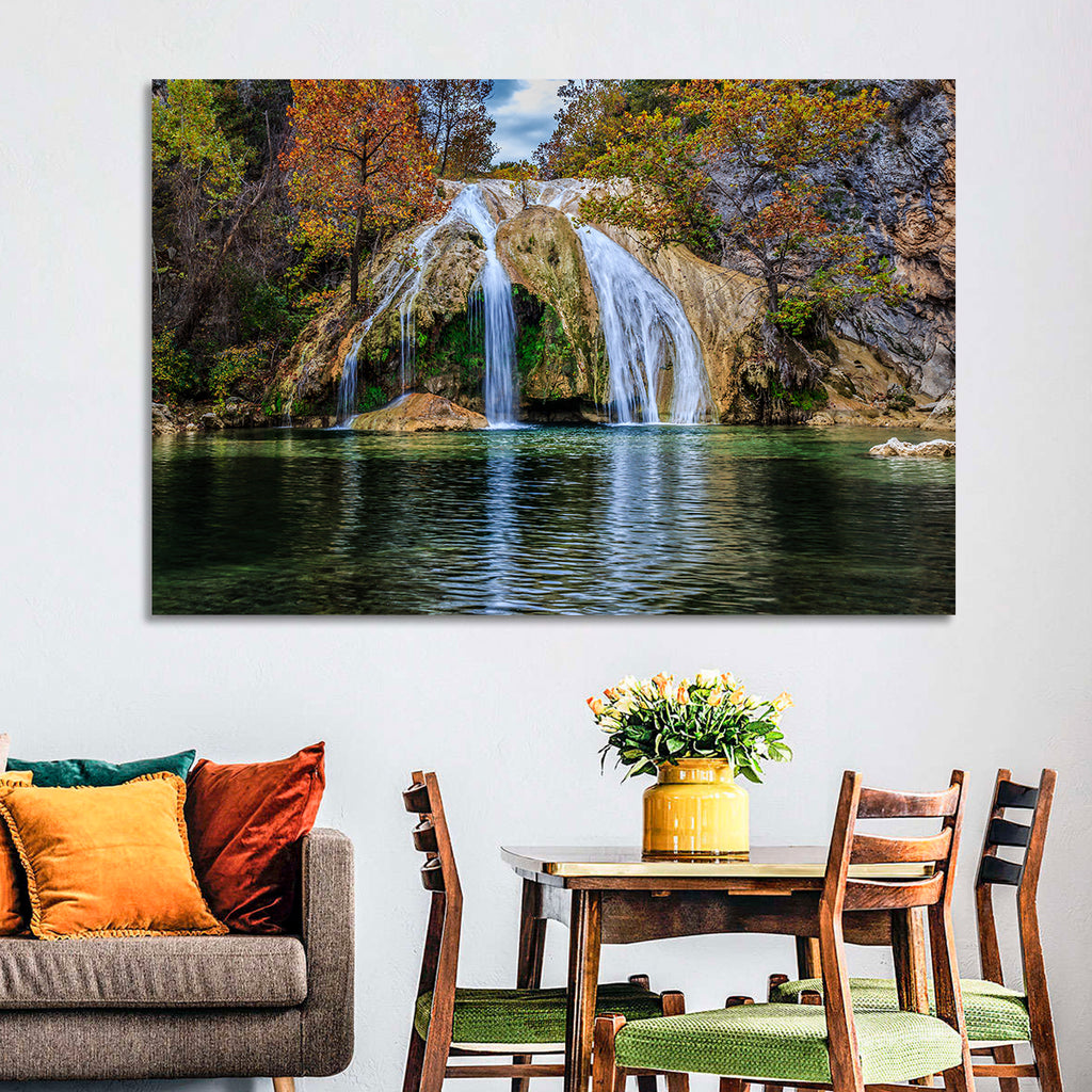 Turner Falls Waterfall Wall Art