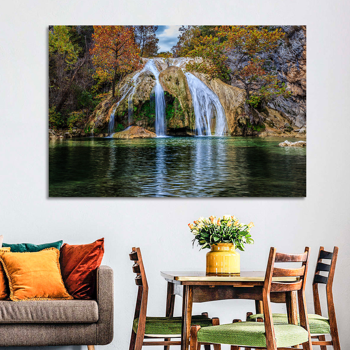 Turner Falls Waterfall Wall Art