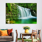 Emerald Lake Cascade Wall Art
