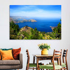 Lake Toba Aerial View Wall Art