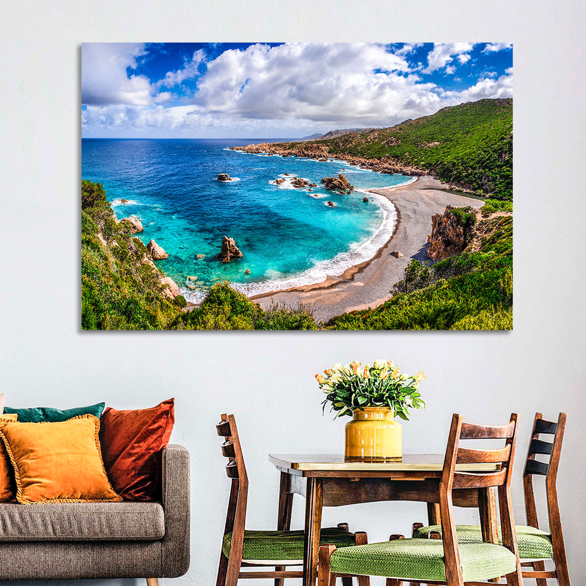 Cala Spinosa Cove, Sardinia Wall Art