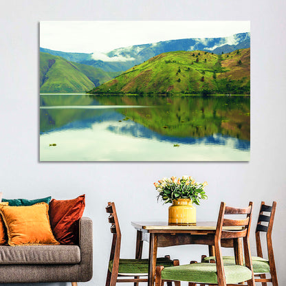 Lake Toba Reflection Wall Art