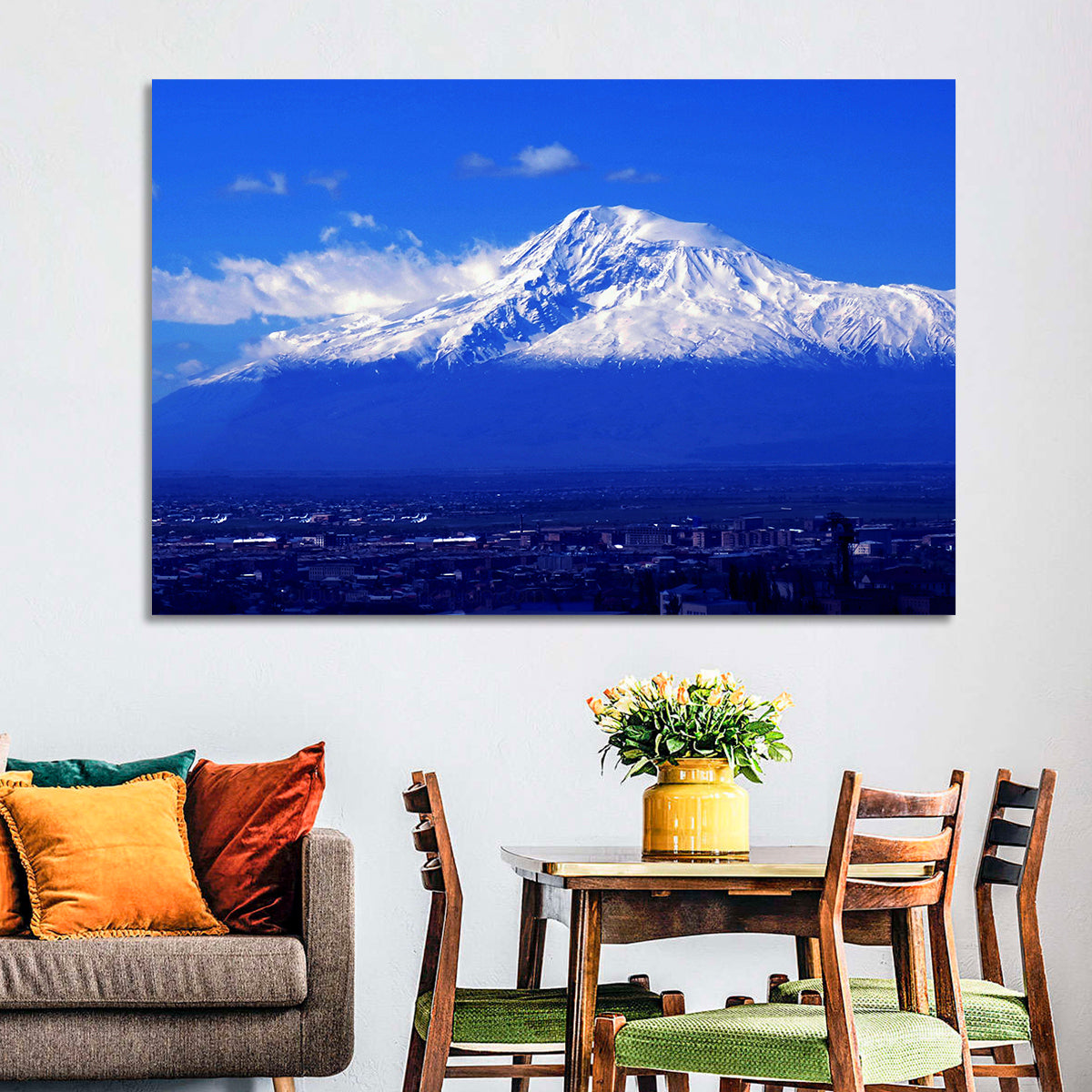 Mount Ararat Over Yerevan Wall Art