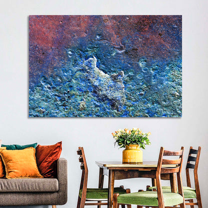 Weathered Metal Abstract Wall Art