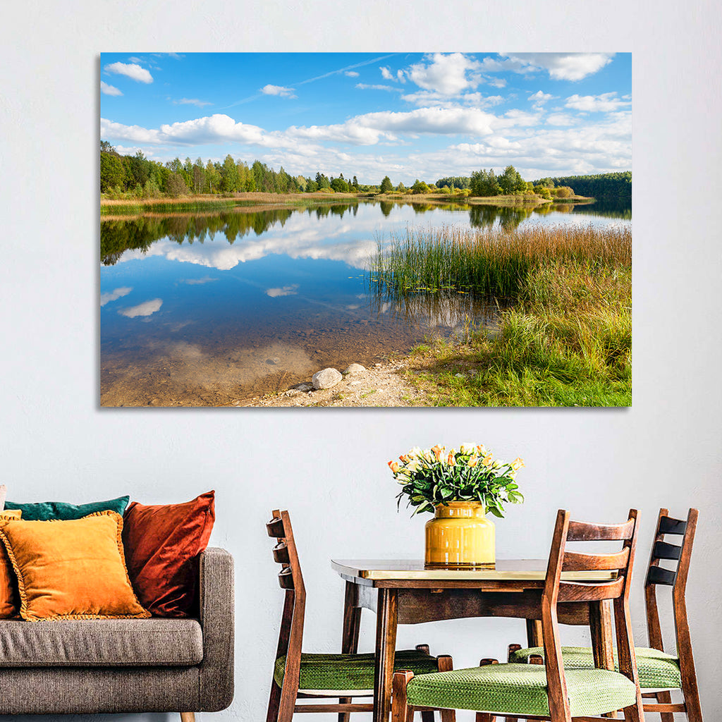 Paunkula Lake Reflections Wall Art