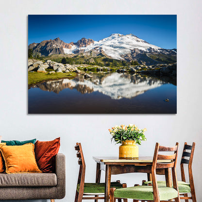 Snow-capped Mount Baker Wall Art