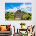El Castillo at Xunantunich Wall Art