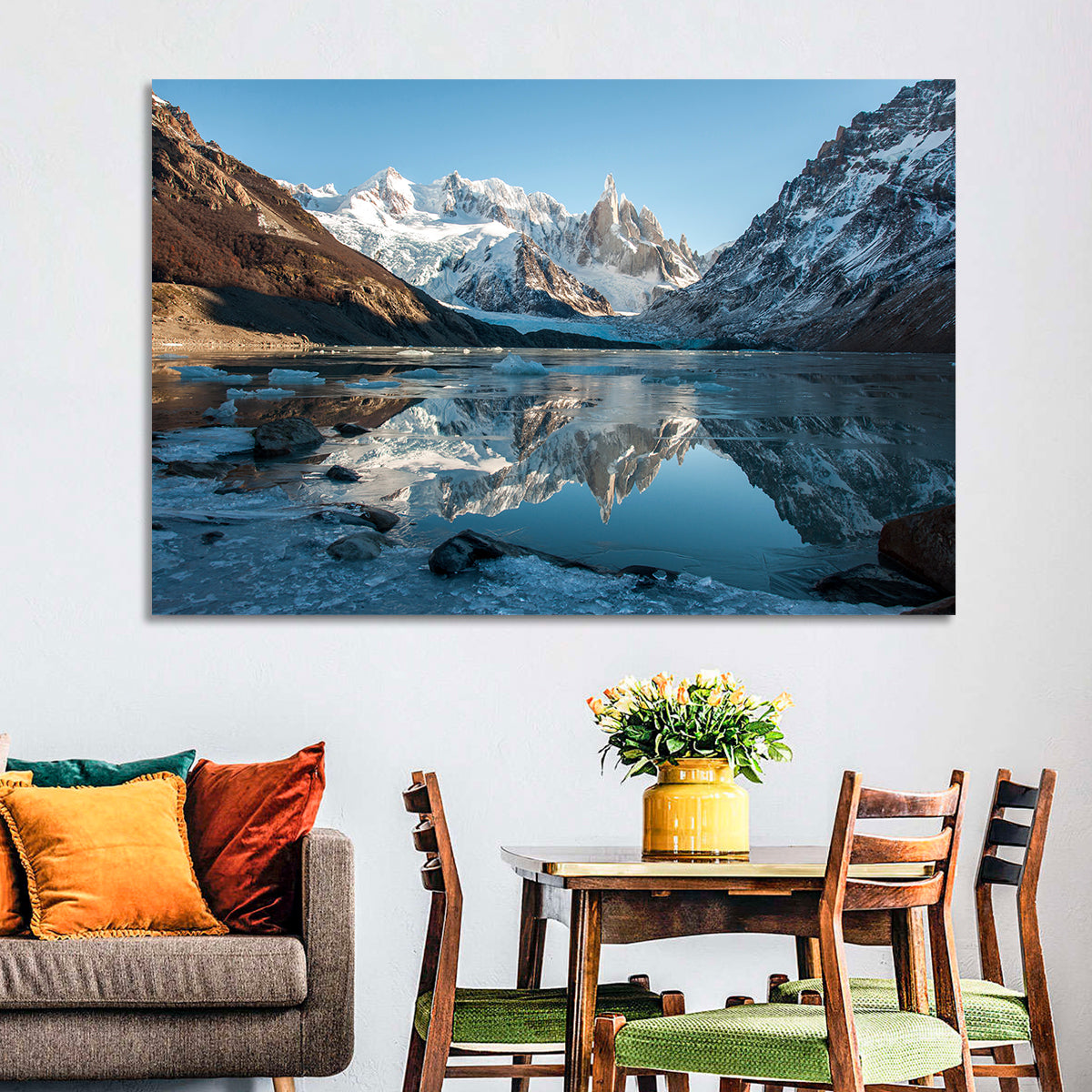Cerro Torre Reflection, Laguna Torre Wall Art