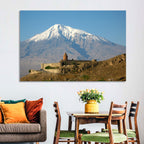 Khor Virap Monastery with Mount Ararat Wall Art