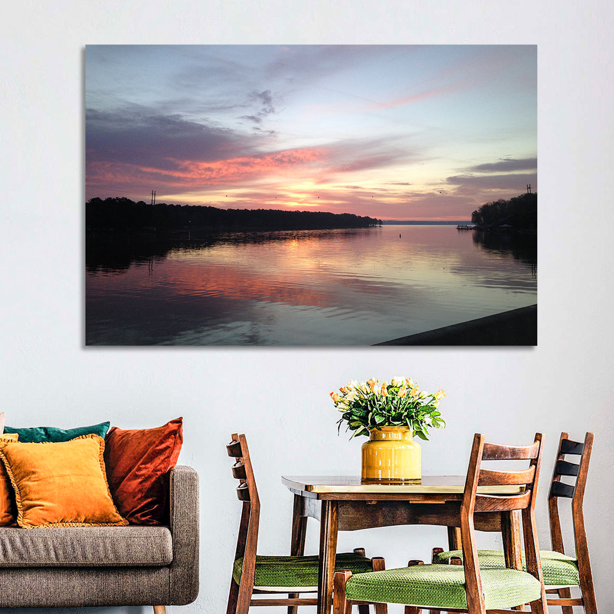 Lake Eufaula Sunset Wall Art