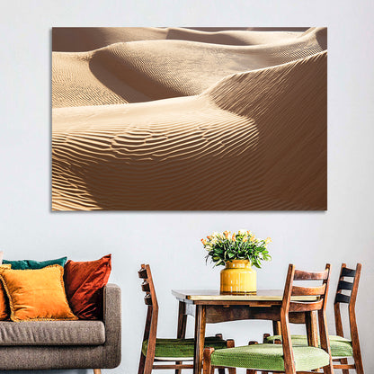 Sahara Sand Dunes Close-up Wall Art