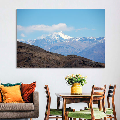 Snow-capped Mount Aconcagua Wall Art