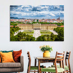 Schönbrunn Palace and Great Parterre Gardens Wall Art