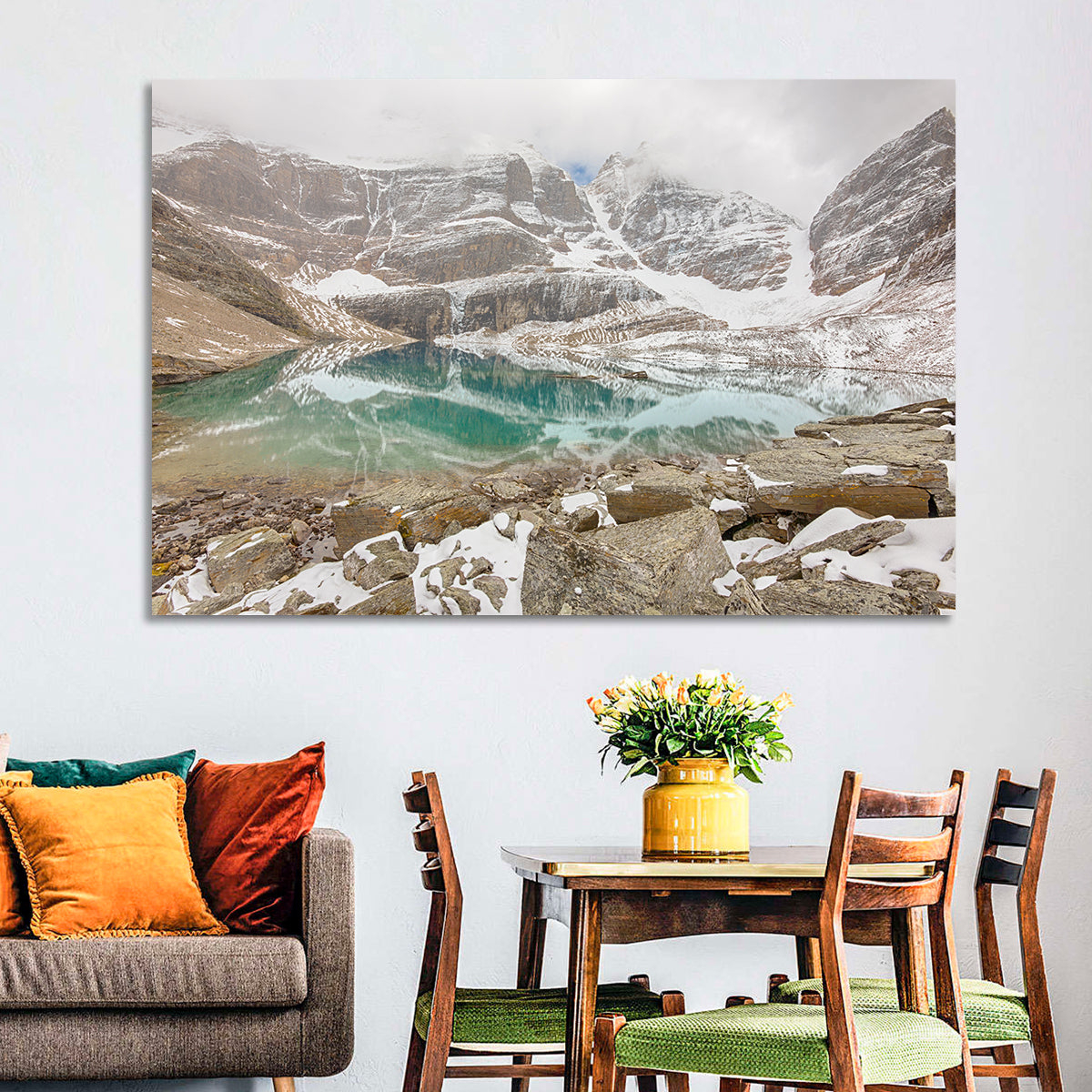 Lake Oesa Reflection Wall Art