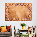 Elder Futhark Rune Frame Wall Art