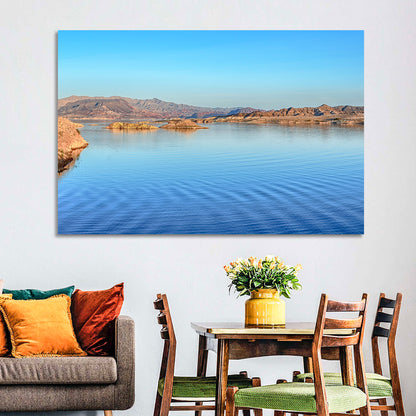 Lake Mead Rocky Shoreline Wall Art