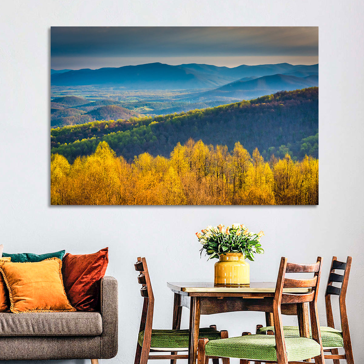 Shenandoah Golden Hour Ridge Wall Art