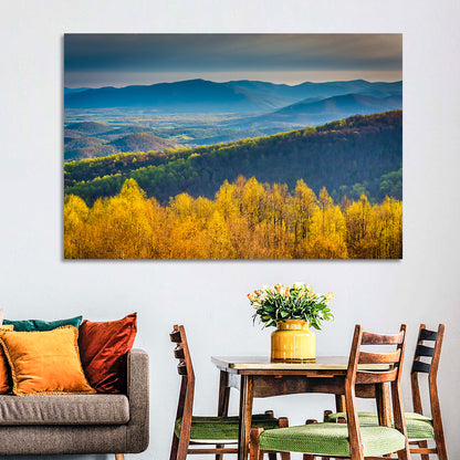 Shenandoah Golden Hour Ridge Wall Art
