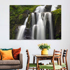 Mossy Kentucky Waterfall Wall Art