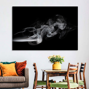 Dispersing Smoke Abstract Wall Art