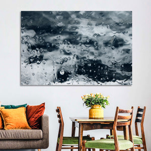 Sea Of Teardrops Abstract Wall Art