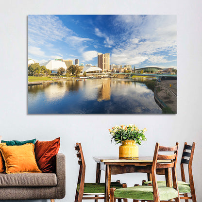 Adelaide River Torrens Skyline Wall Art