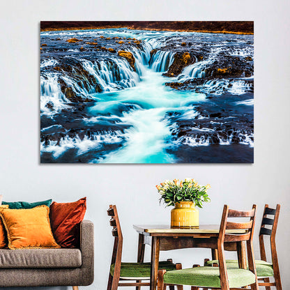 Bruarfoss Falls Wall Art