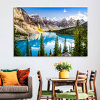 Moraine Lake Reflections Wall Art