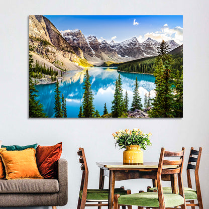 Moraine Lake Reflections Wall Art