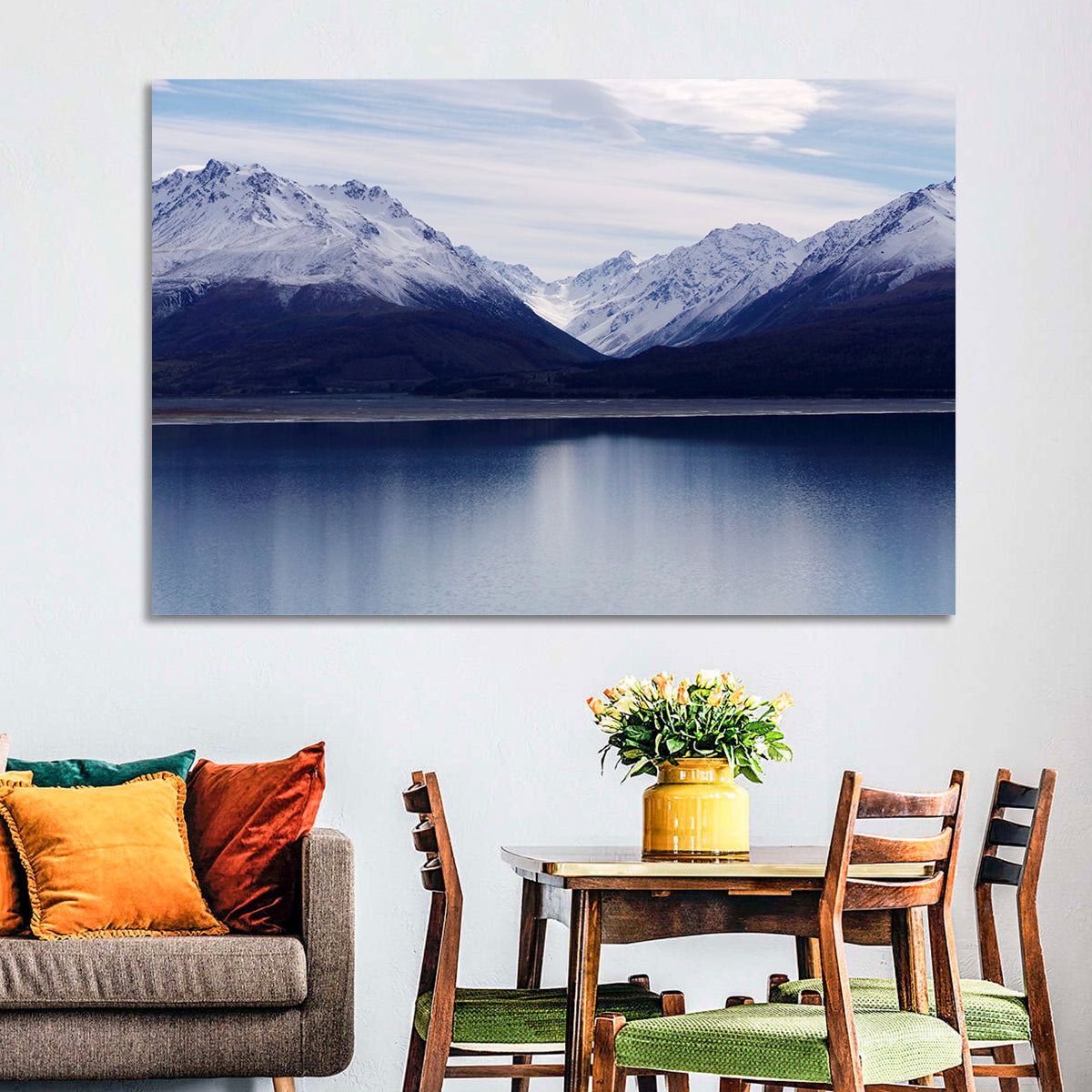 Lake Pukaki Reflection Wall Art