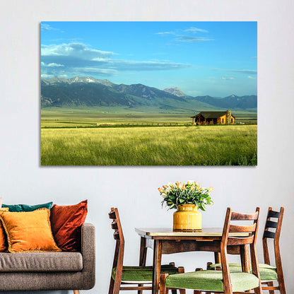 Montana Mountain Ranch Wall Art