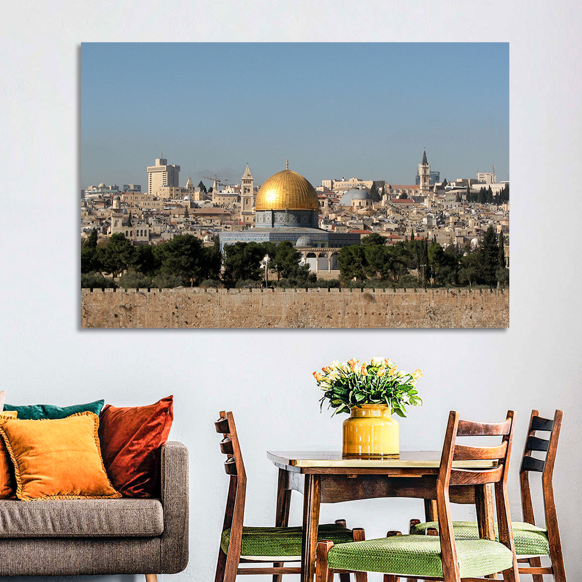 Golden Dome of the Rock, Jerusalem Wall Art