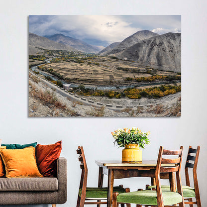 Autumn Valley, Afghanistan Wall Art
