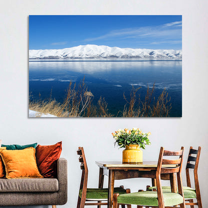 Winter at Lake Sevan Wall Art