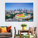 Workers' Stadium at Dusk, Beijing Skyline Wall Art