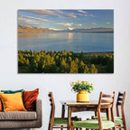 Lake Pukaki Reflections with Mount Cook Wall Art