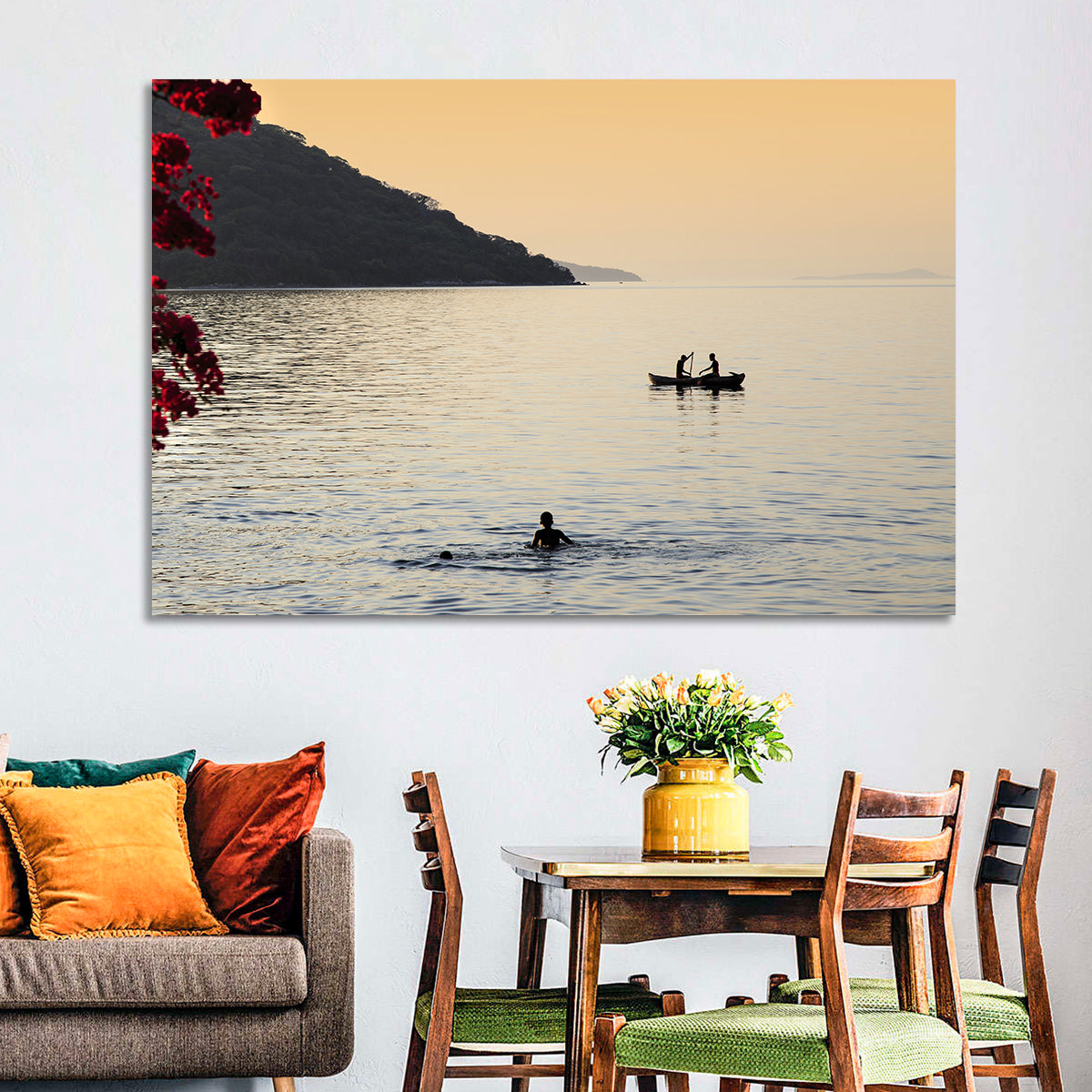 Lake Malawi Golden Hour Wall Art