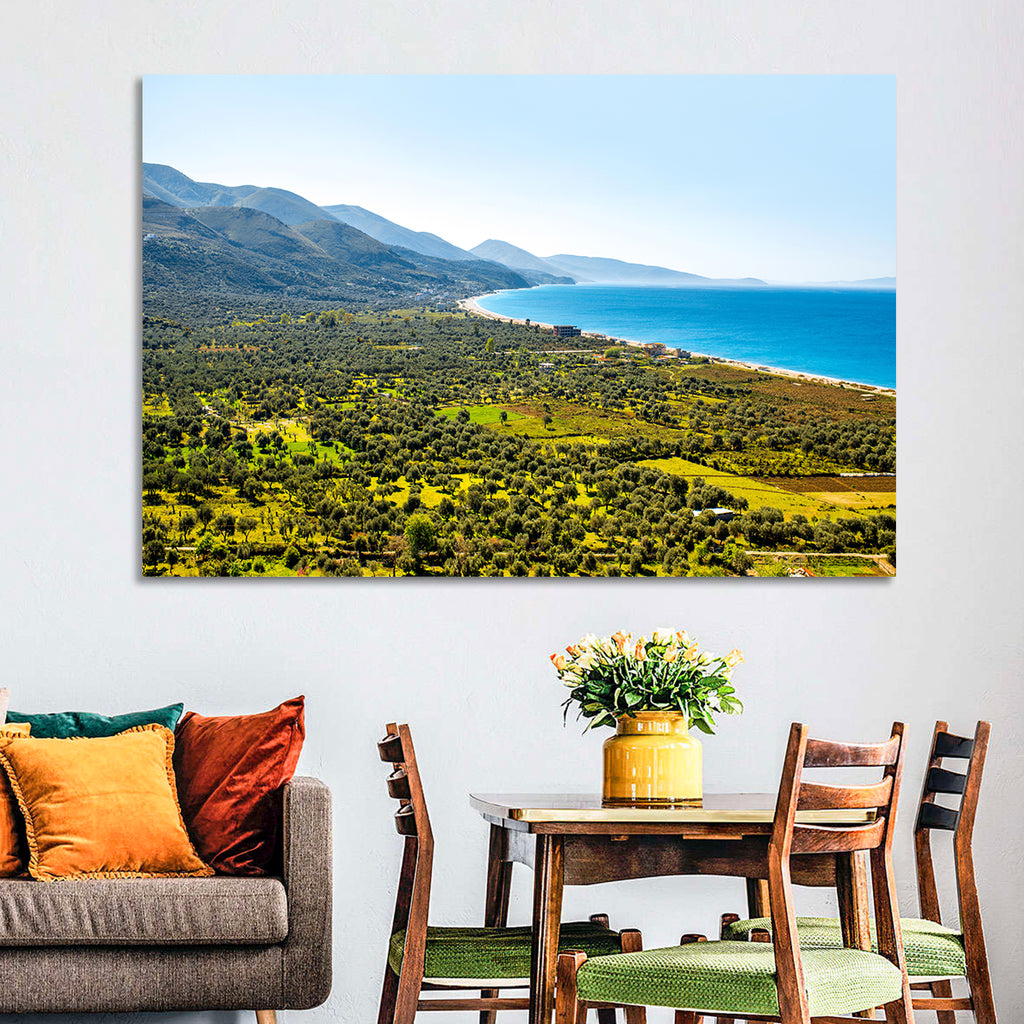 Borsh Coastline, Albania Wall Art