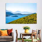 Porto Palermo Bay with Ali Pasha Castle Wall Art