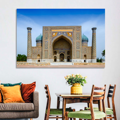 Sher-dor Madrasah, Registan Square Wall Art