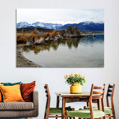 Mono Lake Tufa Towers with Mount Whitney Wall Art