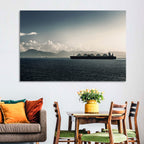 Lng Tanker at Sea Wall Art