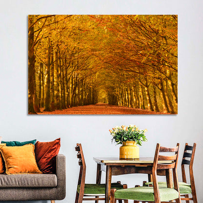 Forest Beech Trees Wall Art