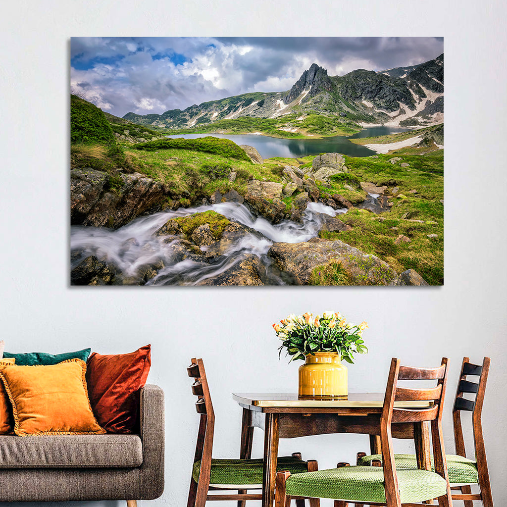 Seven Rila Lakes View Wall Art