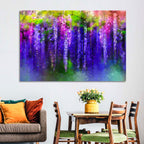 Dreamy Wisteria Vines Wall Art