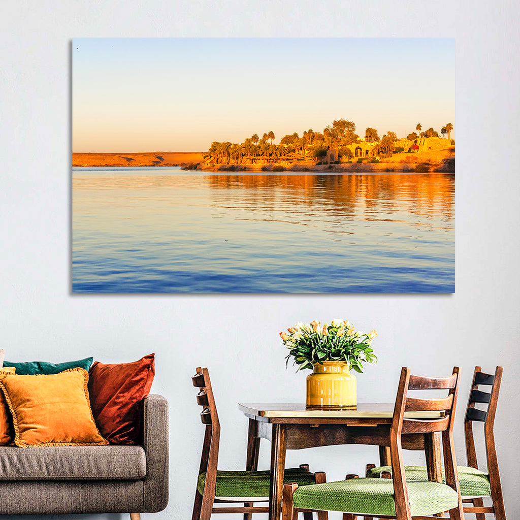 Lake Nasser Golden Hour Wall Art